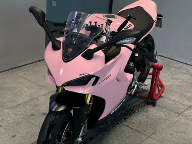 Ducati 2021-2024 Ducati Supersport 950/950S Motorrad Verkleidung 2021-2024 - Rosa Schwarz
