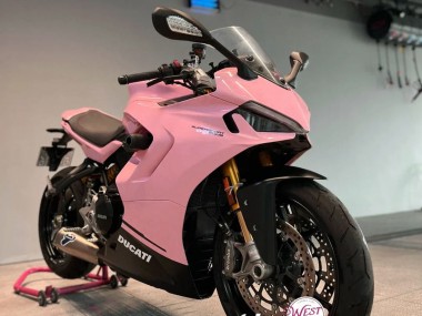 Ducati 2021-2024 Ducati Supersport 950/950S Motorrad Verkleidung 2021-2024 - Rosa Schwarz