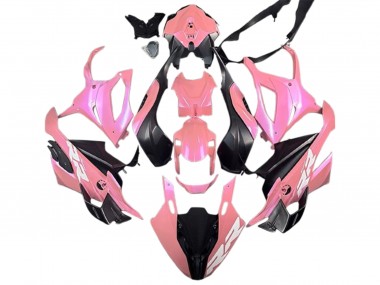 BMW S1000RR Motorrad Verkleidung 2023-2024 - Rosa Schwarz