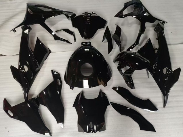 BMW S1000RR Motorrad Verkleidung 2023-2024 - Glanzendes Schwarz