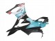BMW S1000RR Motorrad Verkleidung 2023-2024 - Hellblau Matt Schwarz Petronas