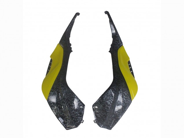 BMW S1000RR Motorrad Verkleidung 2023-2024 - Gelb Carbonfaser
