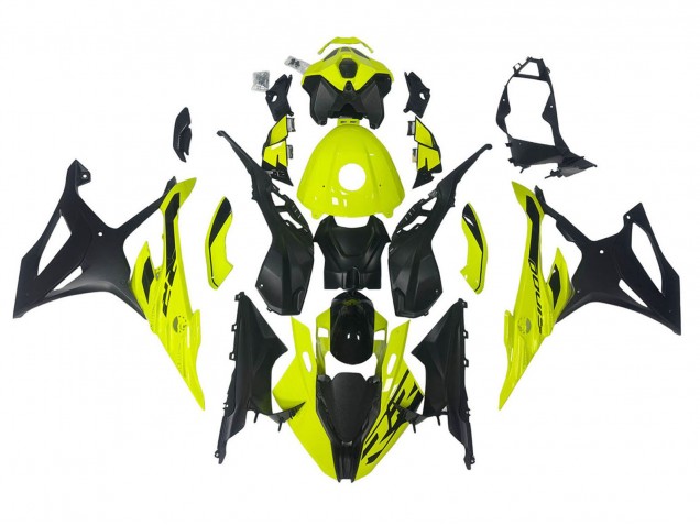 BMW S1000RR Motorrad Verkleidung 2023-2024 - Gelb Schwarz