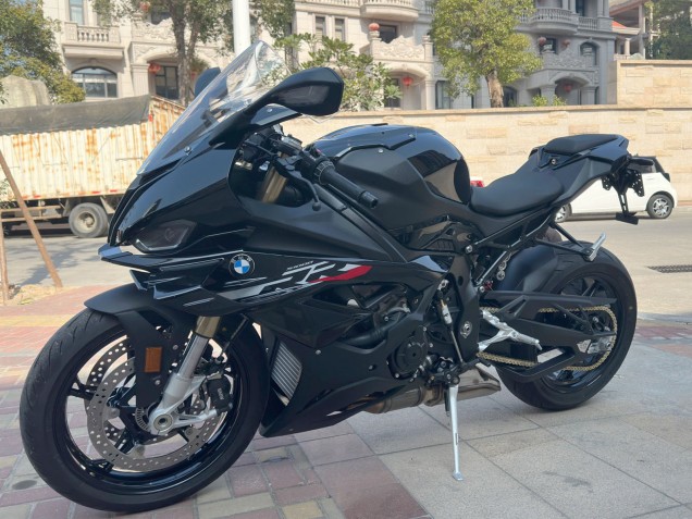 BMW S1000RR Motorrad Verkleidung 2023-2024 - Glanzendes Schwarz