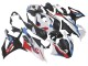 BMW S1000RR Motorrad Verkleidung 2023-2024 - Weiss Blau Rot Matt Schwarz