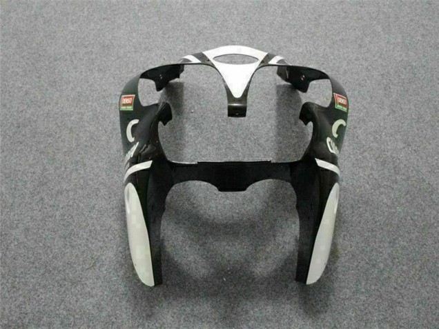 Kawasaki ZX6R Motorrad Verkleidung 2000-2002 - Weiss Rot Gelb Grun Glanzendes Schwarz Stern EuroBet