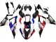 BMW S1000RR Motorrad Verkleidung 2019-2022 - Blau Rot Weiss 23