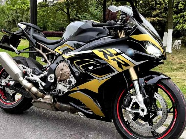 BMW S1000RR Motorrad Verkleidung 2019-2022 - Schwarzes Gold