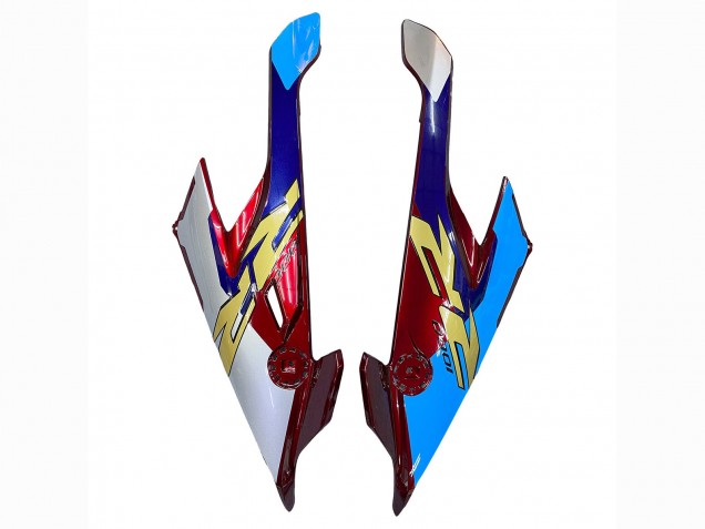 BMW S1000RR Motorrad Verkleidung 2019-2022 - Weiss Blau Rot Schwarz