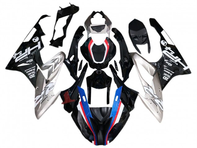 BMW S1000RR Motorrad Verkleidung 2015-2016 - Silber Rot Blau Schwarz