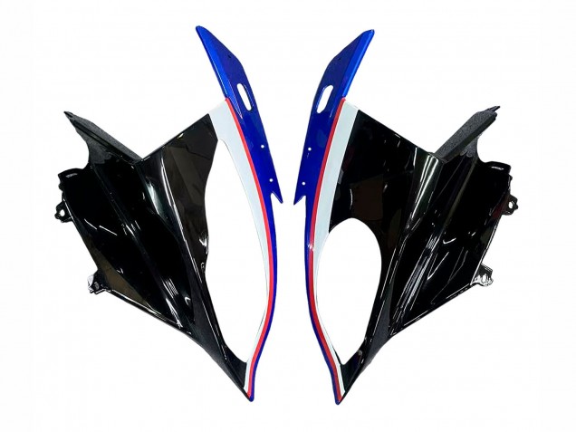 BMW S1000RR Motorrad Verkleidung Kit 2015-2016 - Weiss Blau Glanzendes Schwarz