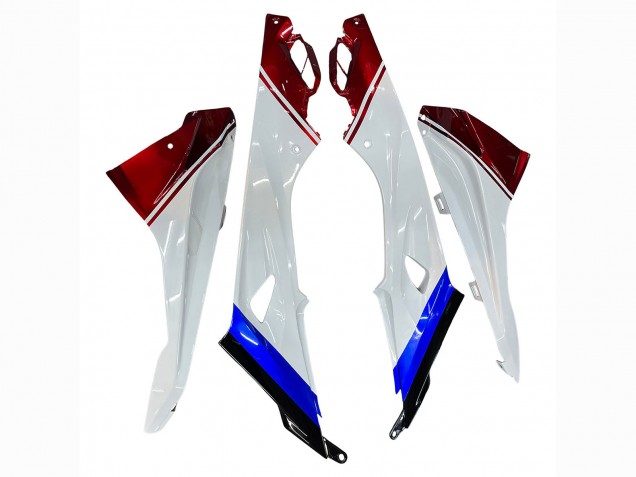BMW S1000RR Motorrad Verkleidung 2015-2016 - Weiss Rot Blau Schwarz