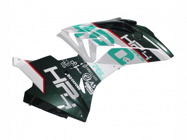 BMW S1000RR Motorrad Verkleidung 2015-2016 - Weiss Grun Schwarz