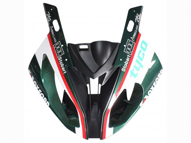 BMW S1000RR Motorrad Verkleidung 2015-2016 - Weiss Grun Schwarz