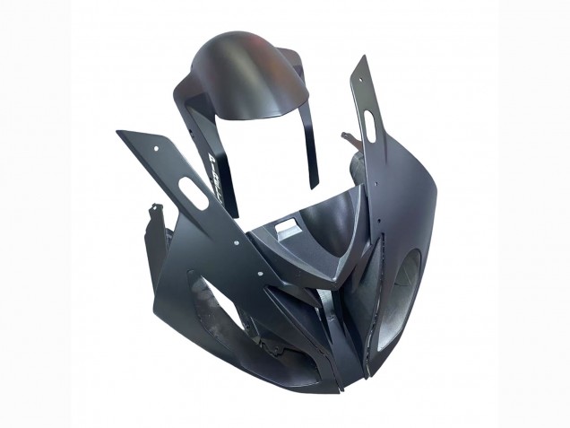 BMW S1000RR Motorrad Verkleidung 2015-2016 - Matt Schwarz Rot