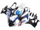 BMW S1000RR Motorrad Verkleidung 2009-2014 - Weiss Blau Matt Schwarz