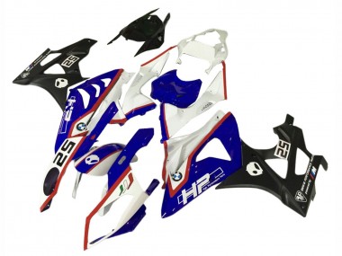 BMW S1000RR Motorrad Verkleidungen Kit 2009-2014 - Weiss Rot Blau Schwarz HP