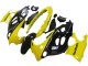 Suzuki GSX600F/GSX750F Motorrad Verkleidung 2004-2006 - Glanzendes Schwarz Gelb