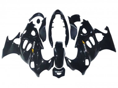Suzuki GSX600F/GSX750F Motorrad Verkleidung 2004-2006 - Glanzendes Schwarz