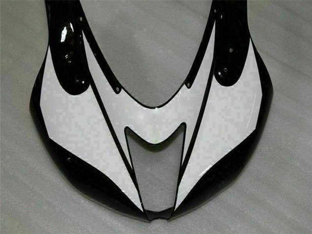 Kawasaki ZX6R Motorrad Verkleidung 2007-2008 - Schwarz Weiss