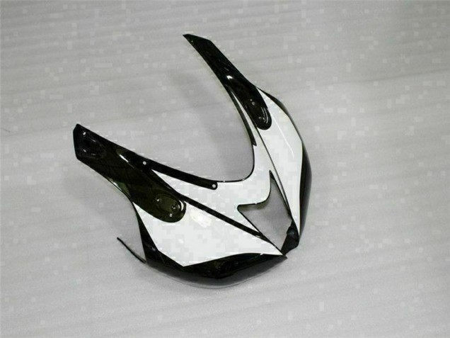 Kawasaki ZX6R Motorrad Verkleidung 2007-2008 - Schwarz Weiss
