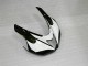 Kawasaki ZX6R Motorrad Verkleidung 2007-2008 - Schwarz Weiss