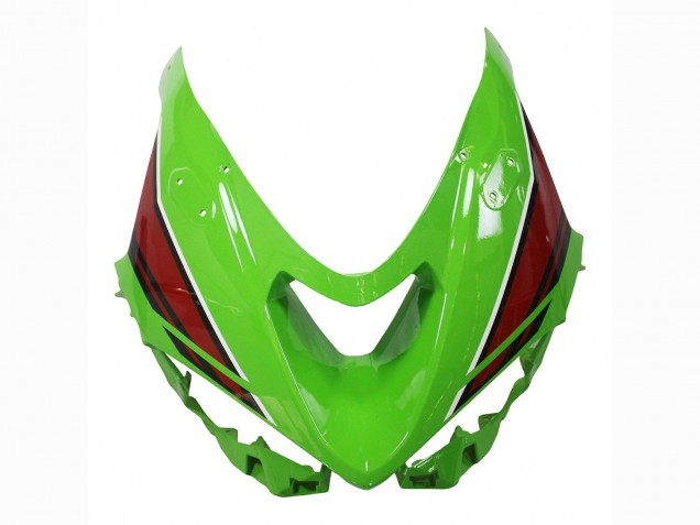 Kawasaki ZX6R Motorrad Verkleidung 2023-2025 - Grun Schwarz