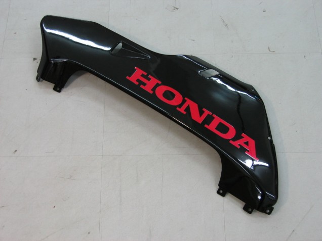 Honda CBR600RR Motorrad Verkleidung 2003-2004 - Glanzendes Schwarz Rot Aufkleber