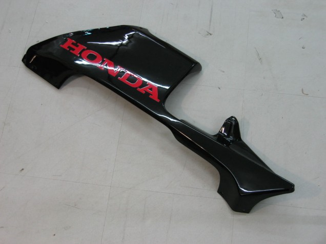 Honda CBR600RR Motorrad Verkleidung 2003-2004 - Glanzendes Schwarz Rot Aufkleber