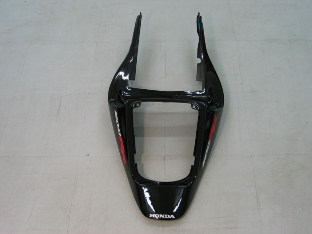 Honda CBR600RR Motorrad Verkleidung 2003-2004 - Glanzendes Schwarz Rot Aufkleber
