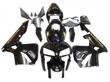 Honda CBR600RR Motorrad Verkleidung 2005-2006 - Schwarz mit Gold Logo