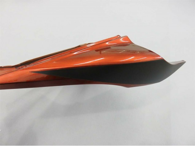 Honda CBR600RR Motorrad Verkleidung Kit 2007-2008 - Orange Matt Schwarz