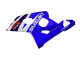 Suzuki GSXR 600 / GSXR 750 Motorrad Verkleidung Kit 2004-2005 - Weiss Blau Schwarz Rot