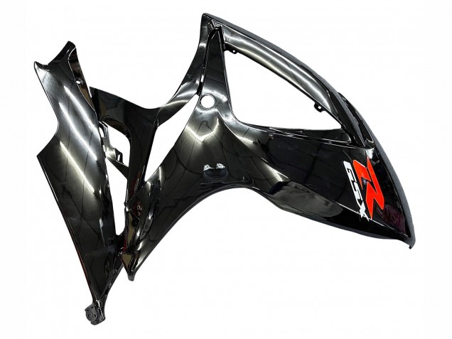 Suzuki GSXR 600 / GSXR 750 Motorrad Verkleidung 2006-2007 - Glanzendes Schwarz Silber Rot