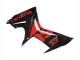 Suzuki GSXR 600 / GSXR 750 Motorrad Verkleidung Kit 2011-2024 - Rot Glanzendes Schwarz