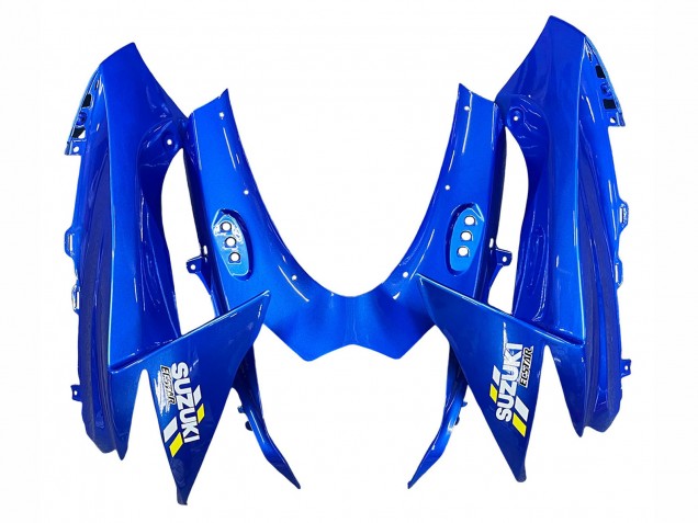 Suzuki GSXR 600 / GSXR 750 Motorrad Verkleidung 2011-2024 - Blau Silber Ecstar