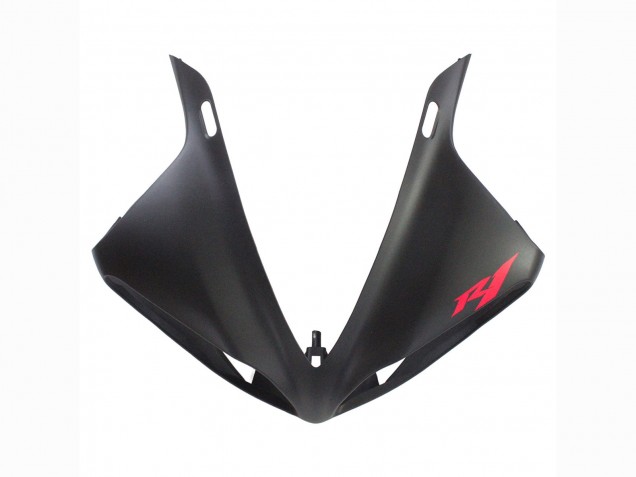 Yamaha YZF 1000 R1 Motorrad Verkleidung 2009-2011 - Matt Schwarz Rot Aufkleber