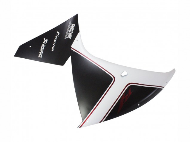 Yamaha YZF 1000 R1 Motorrad Verkleidung 2009-2011 - Rot Weiss Matt Schwarz