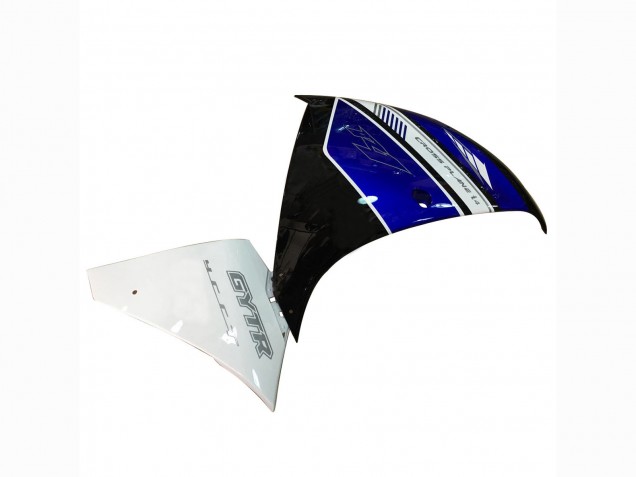 Yamaha YZF 1000 R1 Motorrad Verkleidung 2012-2014 - Weiss Blau Schwarz