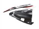 Yamaha YZF 1000 R1 Motorrad Verkleidung 2012-2014 - Weiss Rot Glanzendes Schwarz