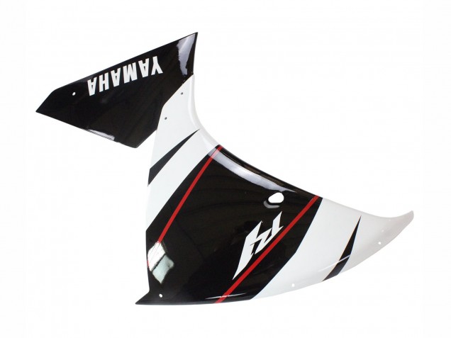 Yamaha YZF 1000 R1 Motorrad Verkleidung 2012-2014 - Weiss Rot Glanzendes Schwarz