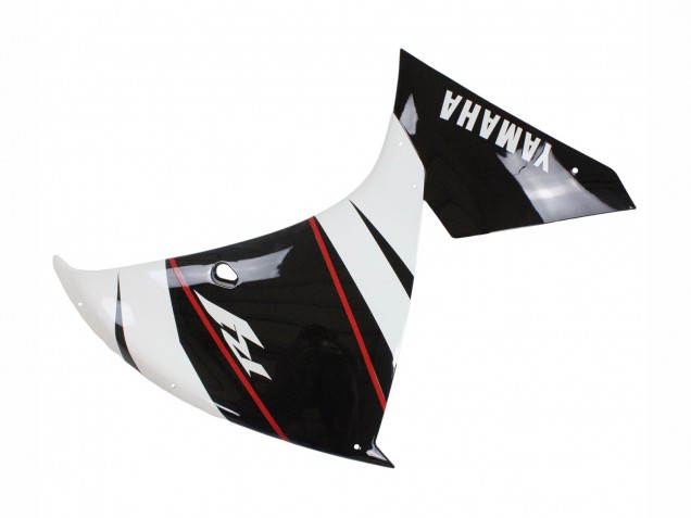Yamaha YZF 1000 R1 Motorrad Verkleidung 2012-2014 - Weiss Rot Glanzendes Schwarz