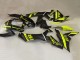 Yamaha YZF 1000 R1 Motorrad Verkleidung 2020-2025 - Glanzendes Schwarz Fluoreszierendes Gelb