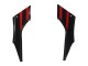 Kawasaki EX300 Motorrad Verkleidung 2013-2024 - Rot Schwarz
