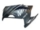 Kawasaki EX300 Motorrad Verkleidung 2013-2024 - Matt Schwarz Weiss Elf Schnee