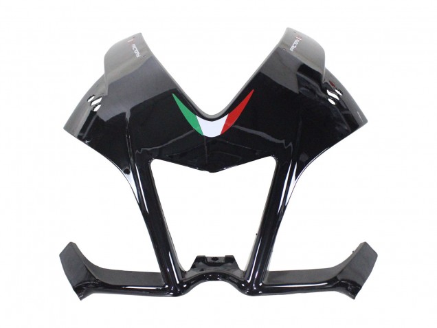 Aprilia RS4 50 125 Motorrad Verkleidung 2012-2018 - Glanzendes Schwarz