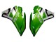 Aprilia RS4 50 125 Motorrad Verkleidung 2012-2018 - Weiss Grun Glanzendes Schwarz