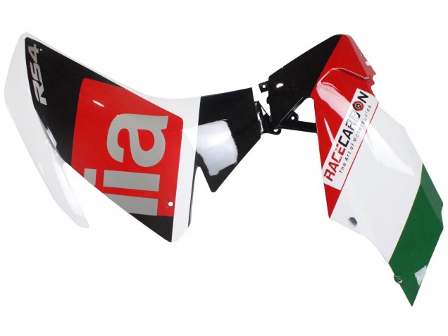 Aprilia RS4 50 125 Motorrad Verkleidung 2012-2018 - Weiss Rot Grun Glanzendes Schwarz