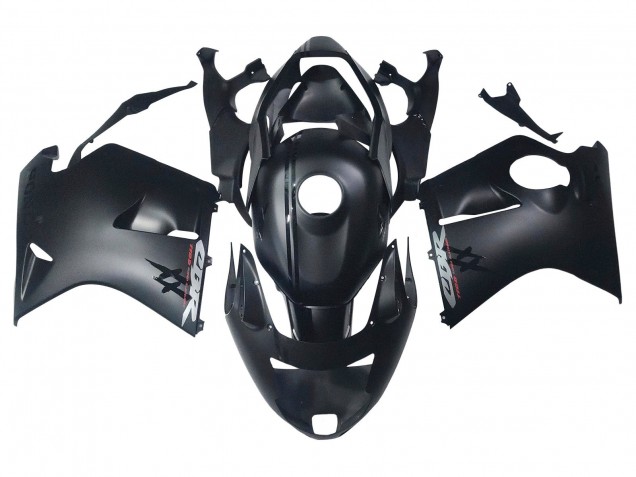 Honda CBR1100XX Blackbird Motorrad Verkleidung Kit 1996-2007 - Matt Schwarz