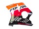 Honda CBR1100XX Blackbird Abs Motorrad Verkleidungen 1996-2007 - Orange Weiss Rot Glanzendes Schwarz Repsol